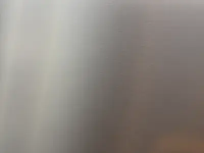 Finished metal surface detail