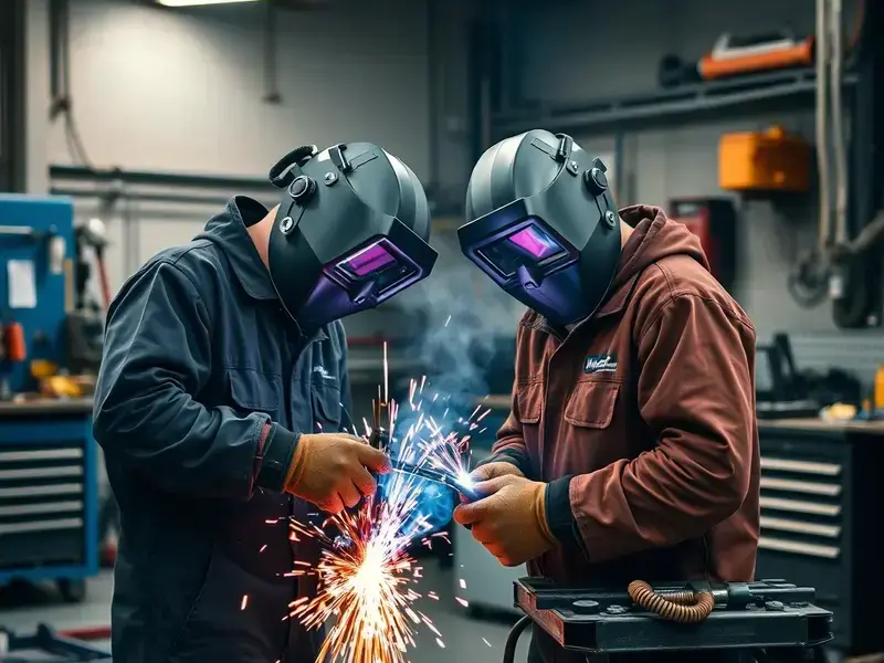 Britch & Sons Welding workshop team at work